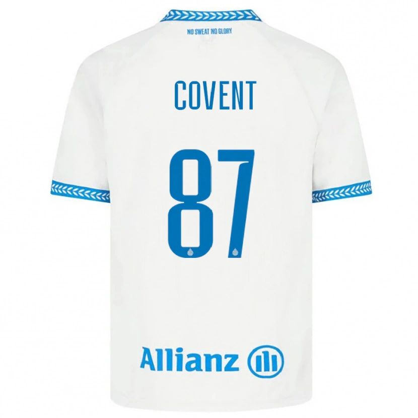 Danxen Damen Jorijn Covent #87 Blau Weiß Auswärtstrikot Trikot 2025/26 T-Shirt Schweiz