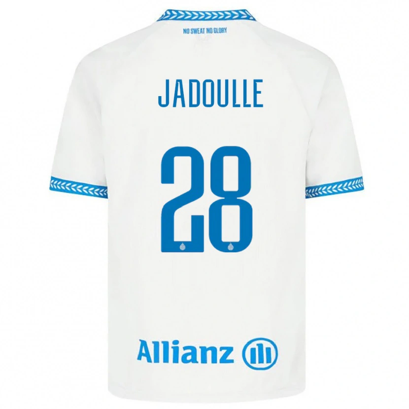 Danxen Damen Romane Jadoulle #28 Blau Weiß Auswärtstrikot Trikot 2025/26 T-Shirt Schweiz