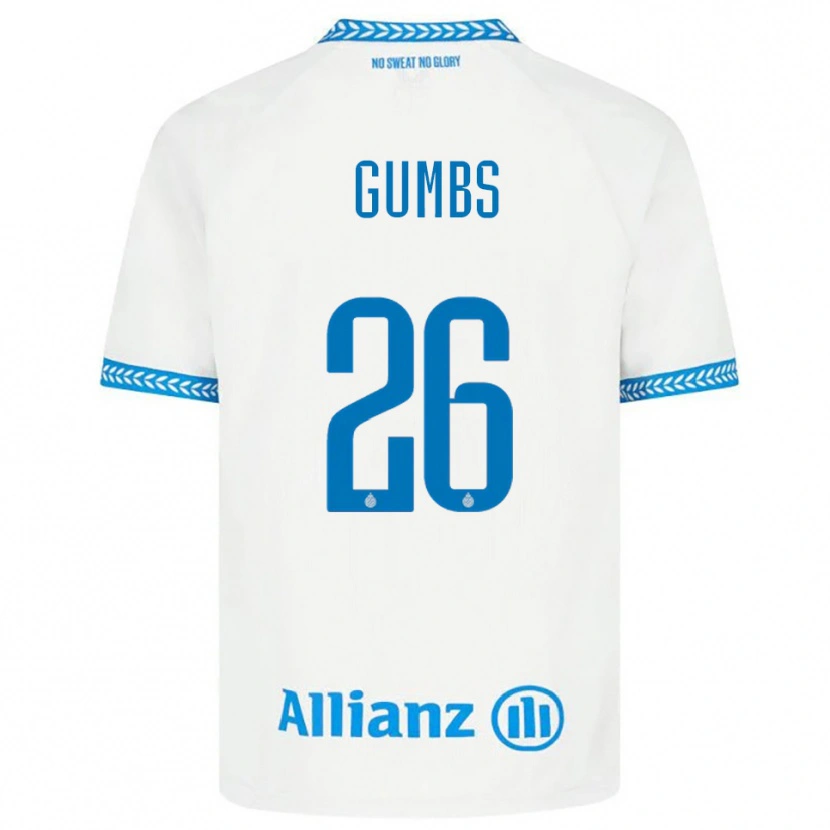 Danxen Damen Aisse Gumbs #26 Blau Weiß Auswärtstrikot Trikot 2025/26 T-Shirt Schweiz