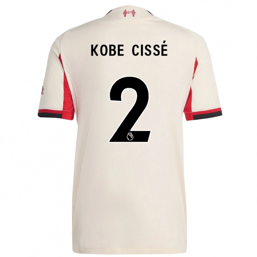 Danxen Damen Prince Kobe Cissé #2 Weiß Schwarz Auswärtstrikot Trikot 2025/26 T-Shirt Schweiz