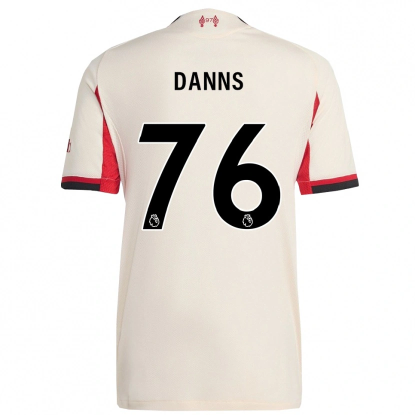 Danxen Damen Jayden Danns #76 Weiß Schwarz Auswärtstrikot Trikot 2025/26 T-Shirt Schweiz
