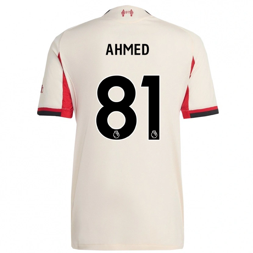 Danxen Damen Kareem Ahmed #81 Weiß Schwarz Auswärtstrikot Trikot 2025/26 T-Shirt Schweiz