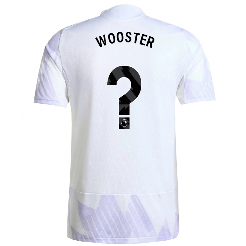Danxen Damen Tom Wooster #0 Weiß Lila Lila Auswärtstrikot Trikot 2025/26 T-Shirt Schweiz