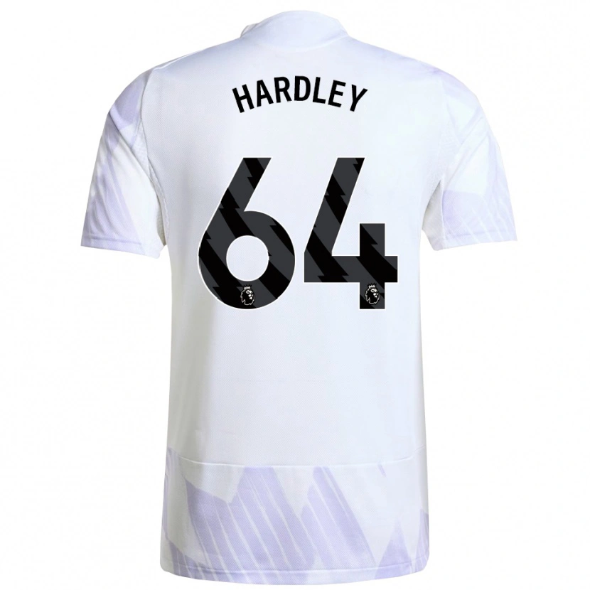 Danxen Damen Bjorn Hardley #64 Weiß Lila Lila Auswärtstrikot Trikot 2025/26 T-Shirt Schweiz