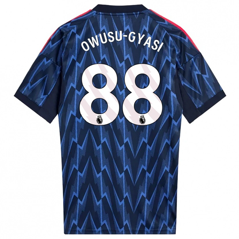 Danxen Damen Abraham Owusu-Gyasi #88 Marine Rot Auswärtstrikot Trikot 2025/26 T-Shirt Schweiz
