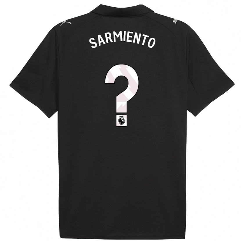 Danxen Damen Darío Sarmiento #0 Schwarz Weiß Auswärtstrikot Trikot 2025/26 T-Shirt Schweiz