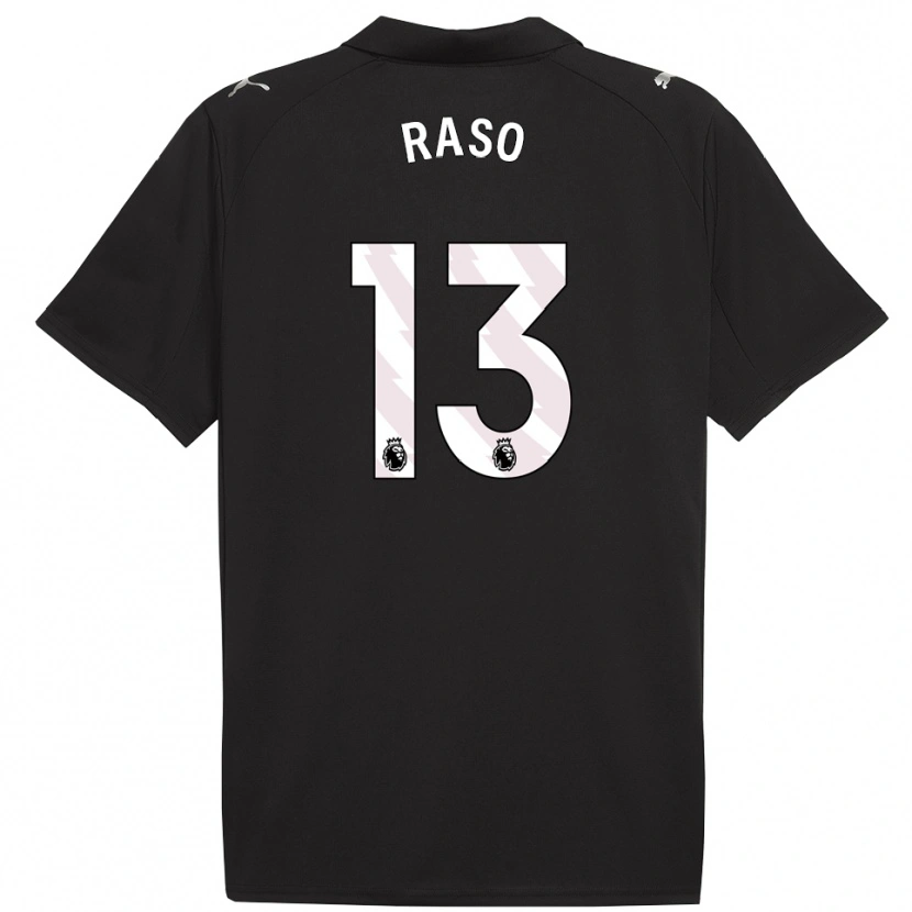 Danxen Damen Hayley Raso #13 Schwarz Weiß Auswärtstrikot Trikot 2025/26 T-Shirt Schweiz