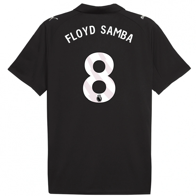 Danxen Damen Floyd Samba #8 Schwarz Weiß Auswärtstrikot Trikot 2025/26 T-Shirt Schweiz
