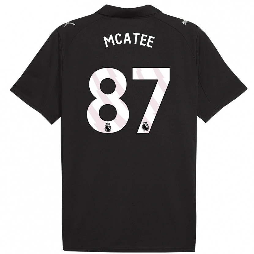 Danxen Damen James Mcatee #87 Schwarz Weiß Auswärtstrikot Trikot 2025/26 T-Shirt Schweiz
