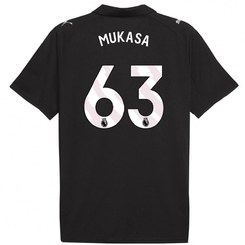 Danxen Damen Divine Mukasa #63 Schwarz Weiß Auswärtstrikot Trikot 2025/26 T-Shirt Schweiz