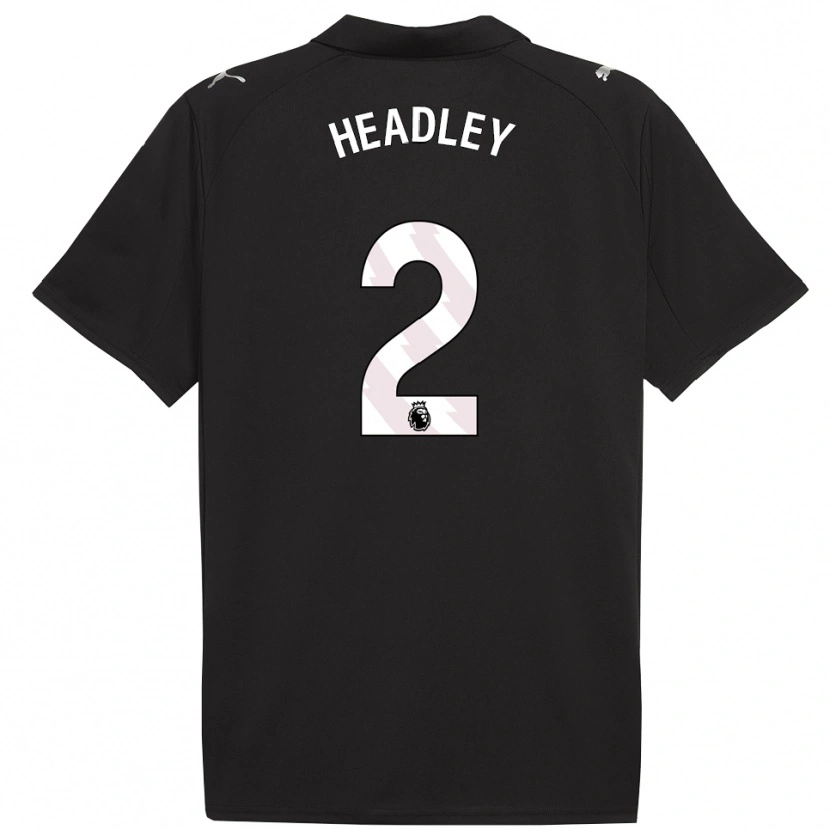 Danxen Damen Dante Headley #2 Schwarz Weiß Auswärtstrikot Trikot 2025/26 T-Shirt Schweiz