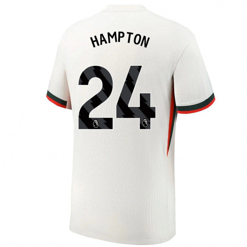 Danxen Damen Hannah Hampton #24 Weiß Grün Auswärtstrikot Trikot 2025/26 T-Shirt Schweiz