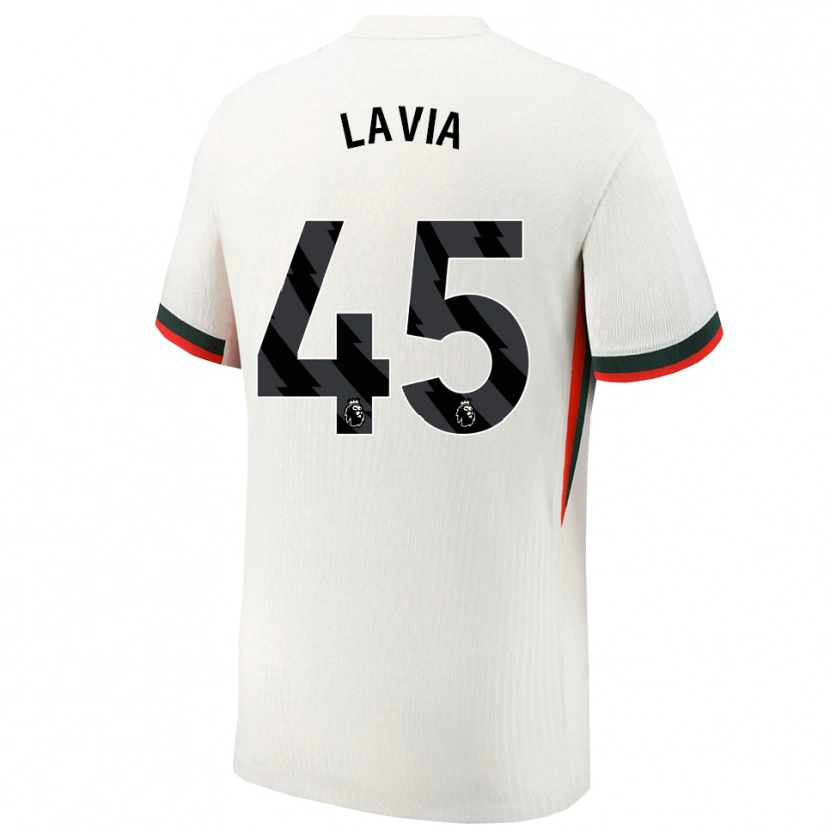 Danxen Damen Roméo Lavia #45 Weiß Grün Auswärtstrikot Trikot 2025/26 T-Shirt Schweiz