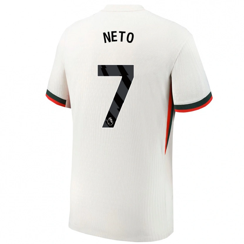 Danxen Damen Pedro Neto #7 Weiß Grün Auswärtstrikot Trikot 2025/26 T-Shirt Schweiz