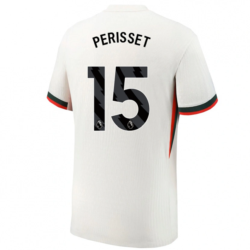 Danxen Damen Eve Perisset #15 Weiß Grün Auswärtstrikot Trikot 2025/26 T-Shirt Schweiz