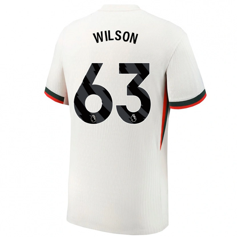 Danxen Damen Kaiden Wilson #63 Weiß Grün Auswärtstrikot Trikot 2025/26 T-Shirt Schweiz