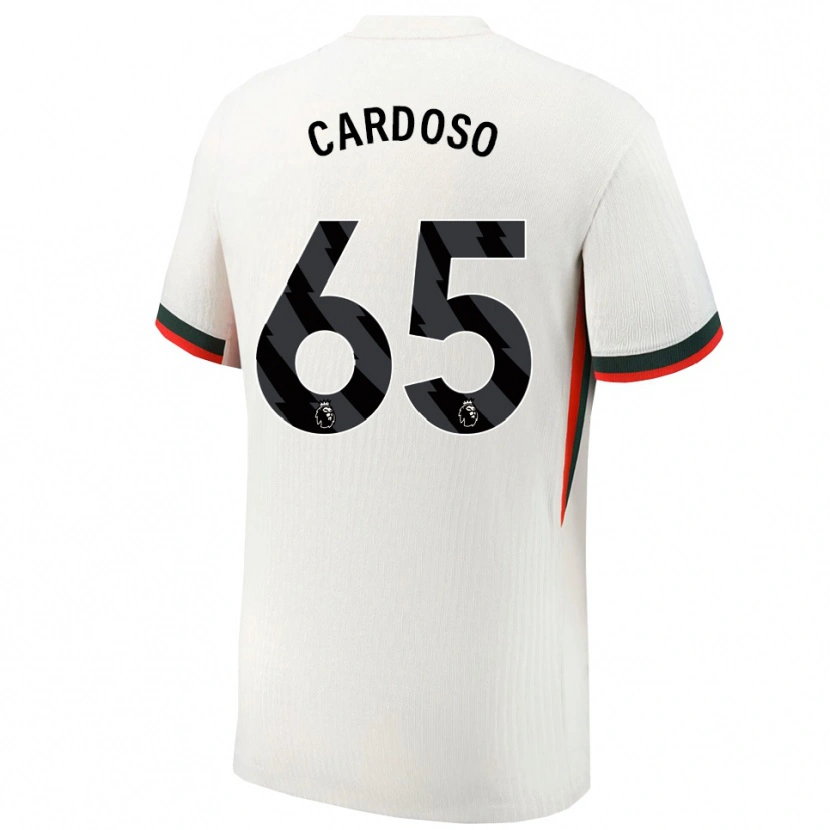 Danxen Damen Leo Cardoso #65 Weiß Grün Auswärtstrikot Trikot 2025/26 T-Shirt Schweiz