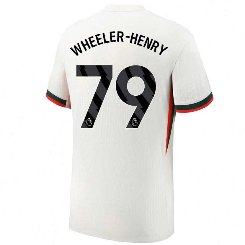 Danxen Damen Joseph Wheeler-Henry #79 Weiß Grün Auswärtstrikot Trikot 2025/26 T-Shirt Schweiz