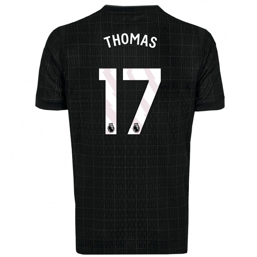 Danxen Damen Martha Thomas #17 Schwarz Grau Auswärtstrikot Trikot 2025/26 T-Shirt Schweiz