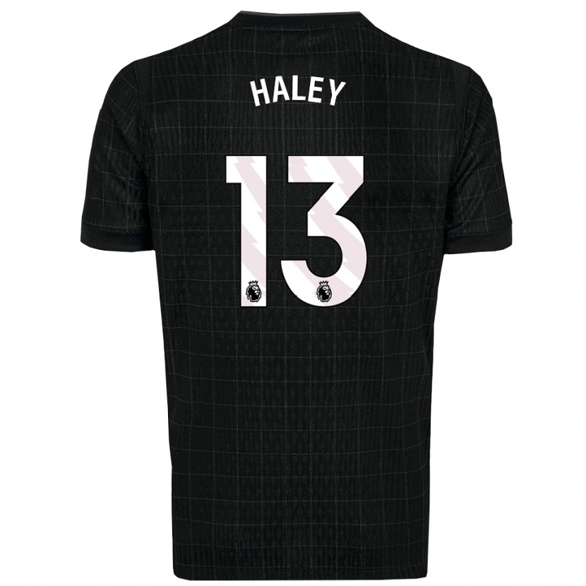 Danxen Damen Micah Haley #13 Schwarz Grau Auswärtstrikot Trikot 2025/26 T-Shirt Schweiz
