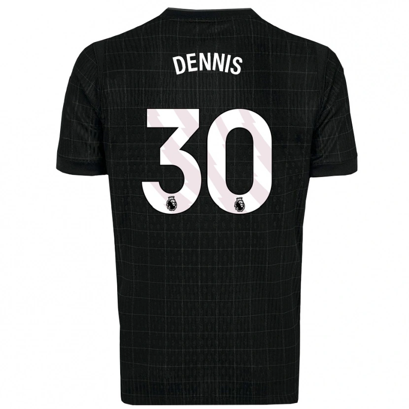 Danxen Damen Araya Dennis #30 Schwarz Grau Auswärtstrikot Trikot 2025/26 T-Shirt Schweiz