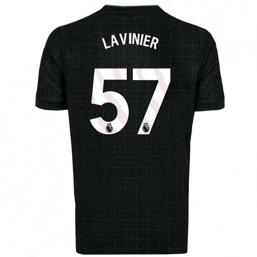 Danxen Damen Marcel Lavinier #57 Schwarz Grau Auswärtstrikot Trikot 2025/26 T-Shirt Schweiz