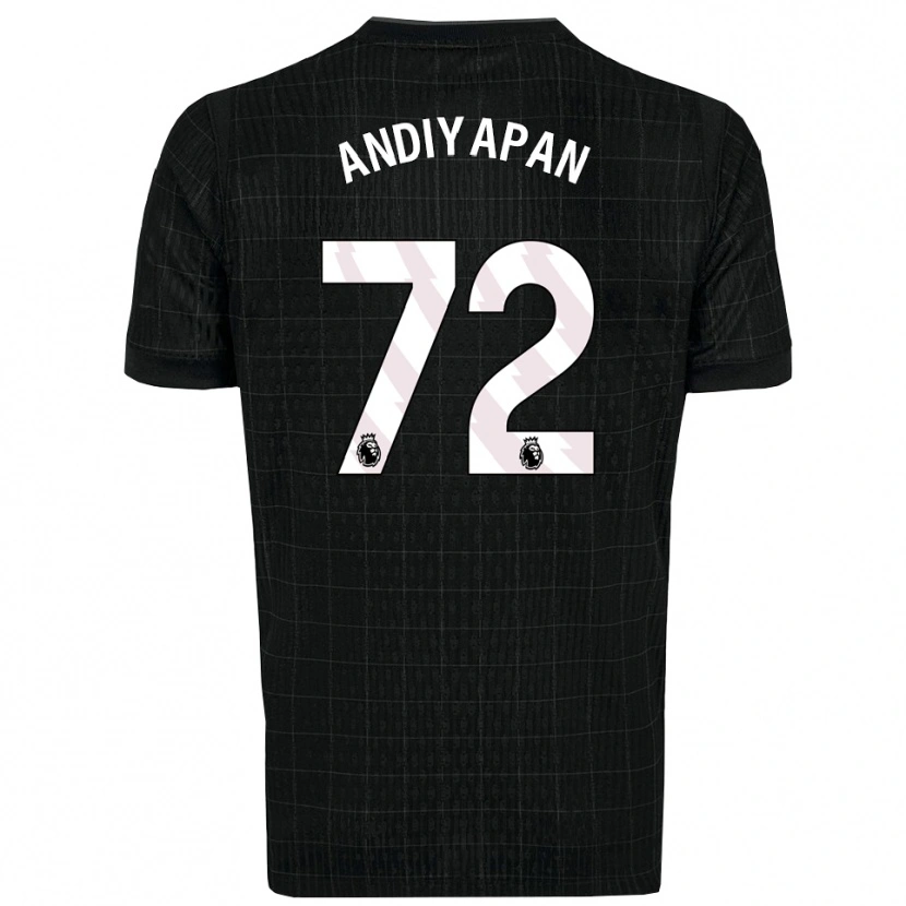 Danxen Damen William Andiyapan #72 Schwarz Grau Auswärtstrikot Trikot 2025/26 T-Shirt Schweiz