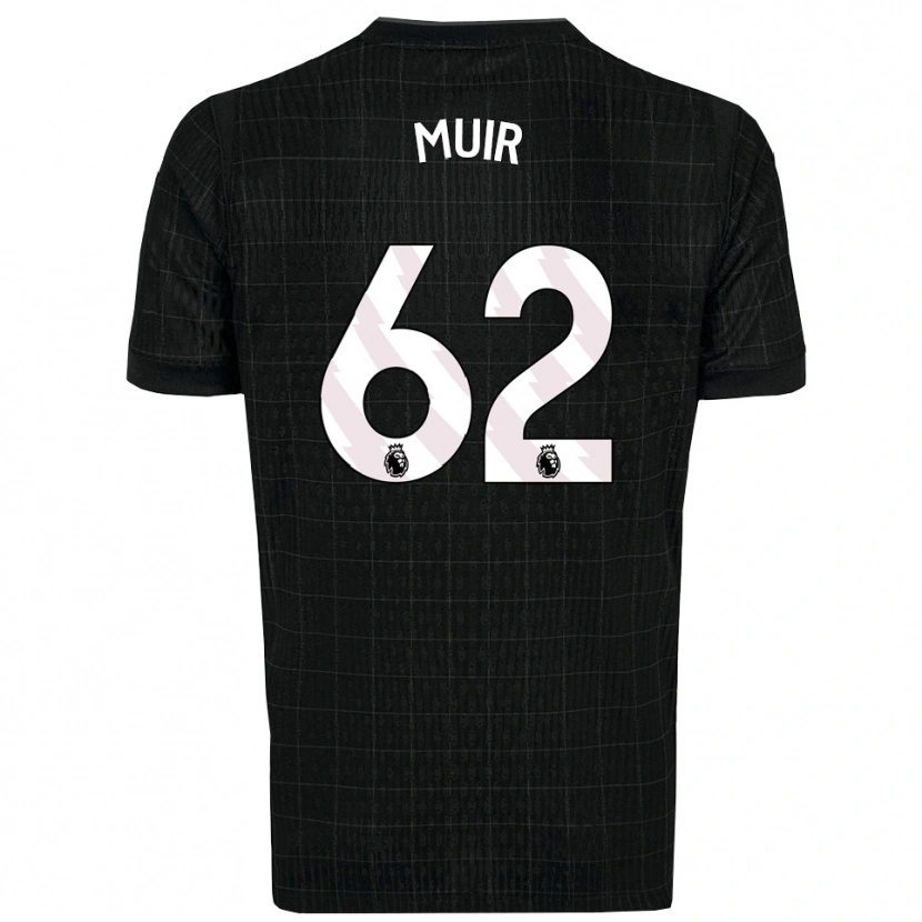 Danxen Damen Marqes Muir #62 Schwarz Grau Auswärtstrikot Trikot 2025/26 T-Shirt Schweiz