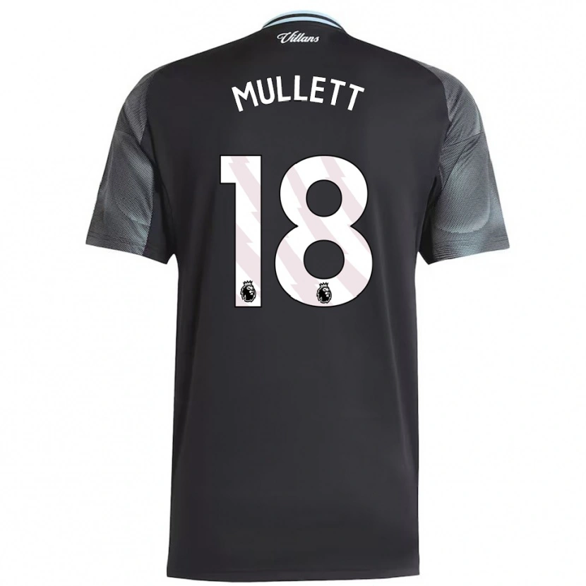 Danxen Damen Georgia Mullett #18 Schwarz Himmelblau Auswärtstrikot Trikot 2025/26 T-Shirt Schweiz