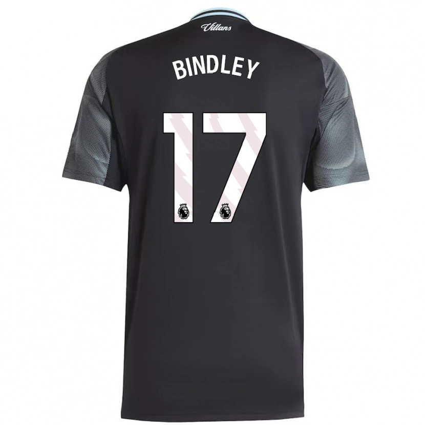 Danxen Damen Oliver Bindley #17 Schwarz Himmelblau Auswärtstrikot Trikot 2025/26 T-Shirt Schweiz