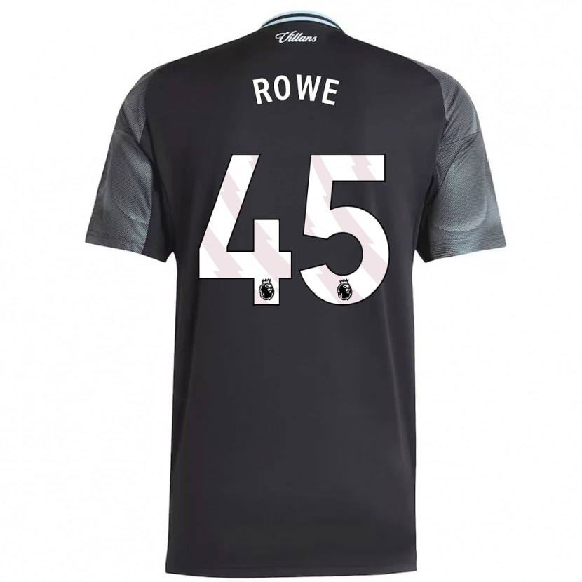 Danxen Damen Triston Rowe #45 Schwarz Himmelblau Auswärtstrikot Trikot 2025/26 T-Shirt Schweiz