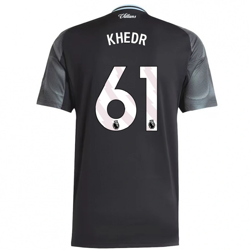 Danxen Damen Omar Khedr #61 Schwarz Himmelblau Auswärtstrikot Trikot 2025/26 T-Shirt Schweiz