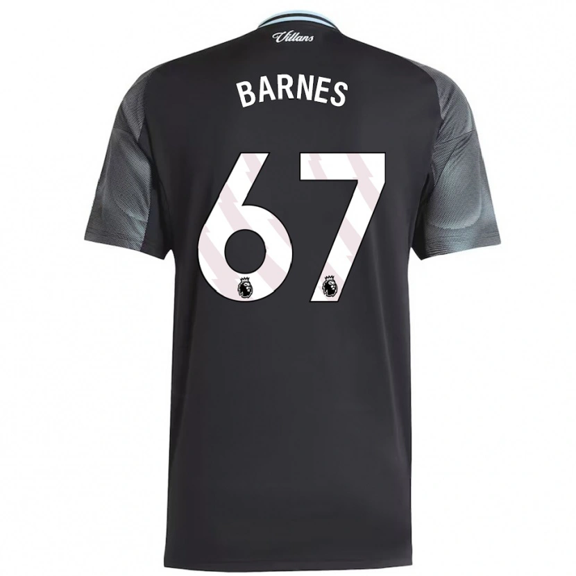 Danxen Damen Mikell Barnes #67 Schwarz Himmelblau Auswärtstrikot Trikot 2025/26 T-Shirt Schweiz
