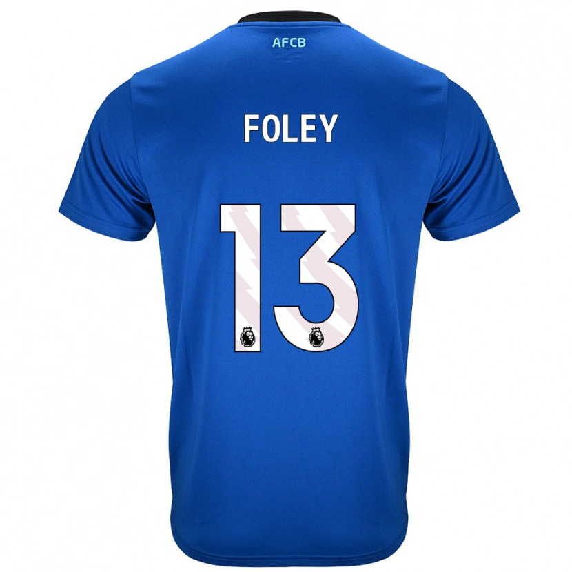 Danxen Damen Erin Foley #13 Blau Schwarz Auswärtstrikot Trikot 2025/26 T-Shirt Schweiz