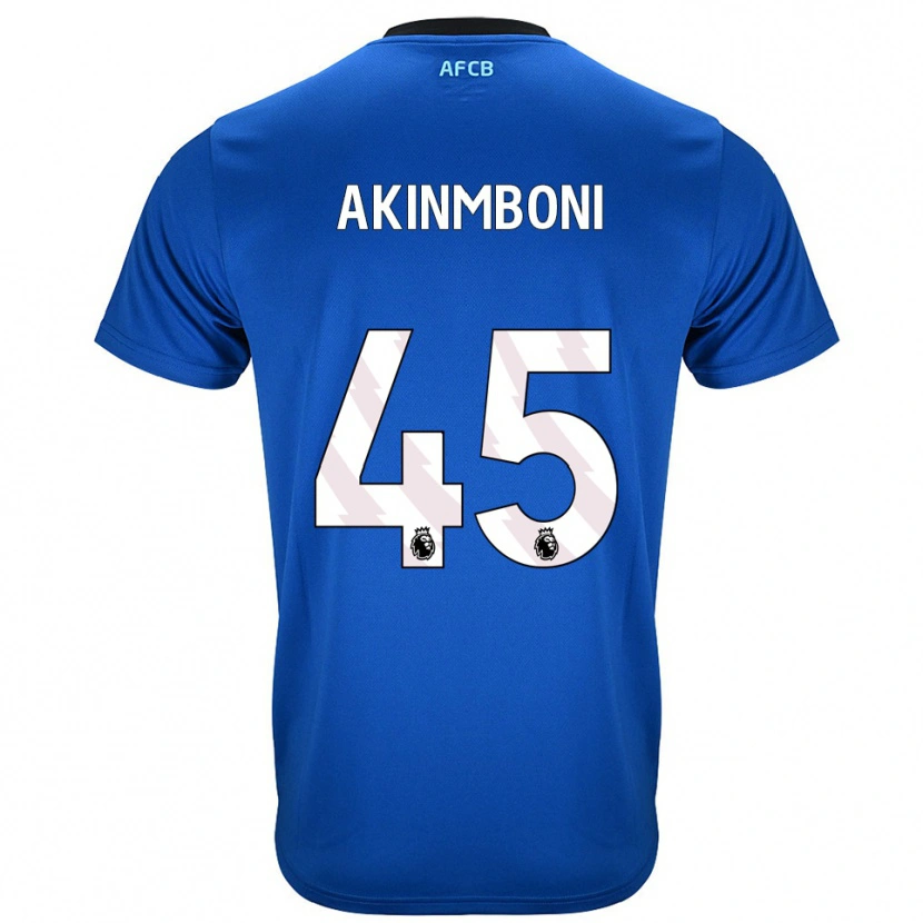 Danxen Damen Matai Akinmboni #45 Blau Schwarz Auswärtstrikot Trikot 2025/26 T-Shirt Schweiz