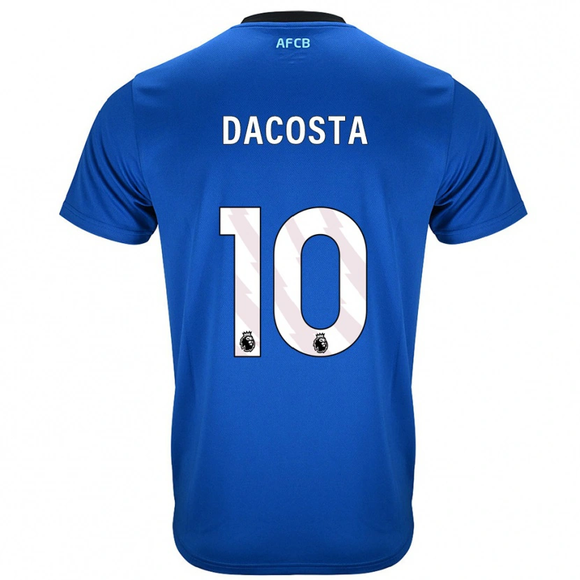 Danxen Damen Michael Dacosta #10 Blau Schwarz Auswärtstrikot Trikot 2025/26 T-Shirt Schweiz