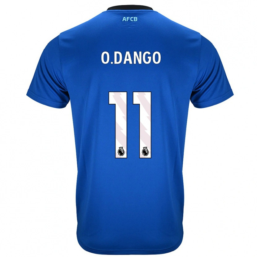 Danxen Damen Dango Ouattara #11 Blau Schwarz Auswärtstrikot Trikot 2025/26 T-Shirt Schweiz