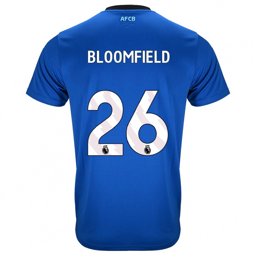 Danxen Damen Erin Bloomfield #26 Blau Schwarz Auswärtstrikot Trikot 2025/26 T-Shirt Schweiz