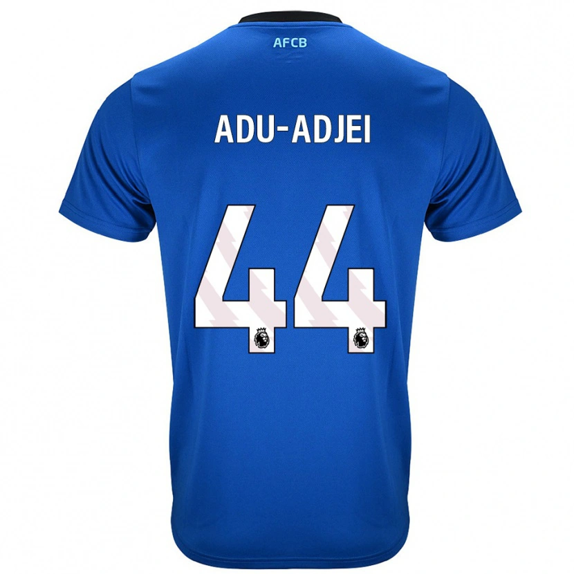 Danxen Damen Daniel Adu-Adjei #44 Blau Schwarz Auswärtstrikot Trikot 2025/26 T-Shirt Schweiz