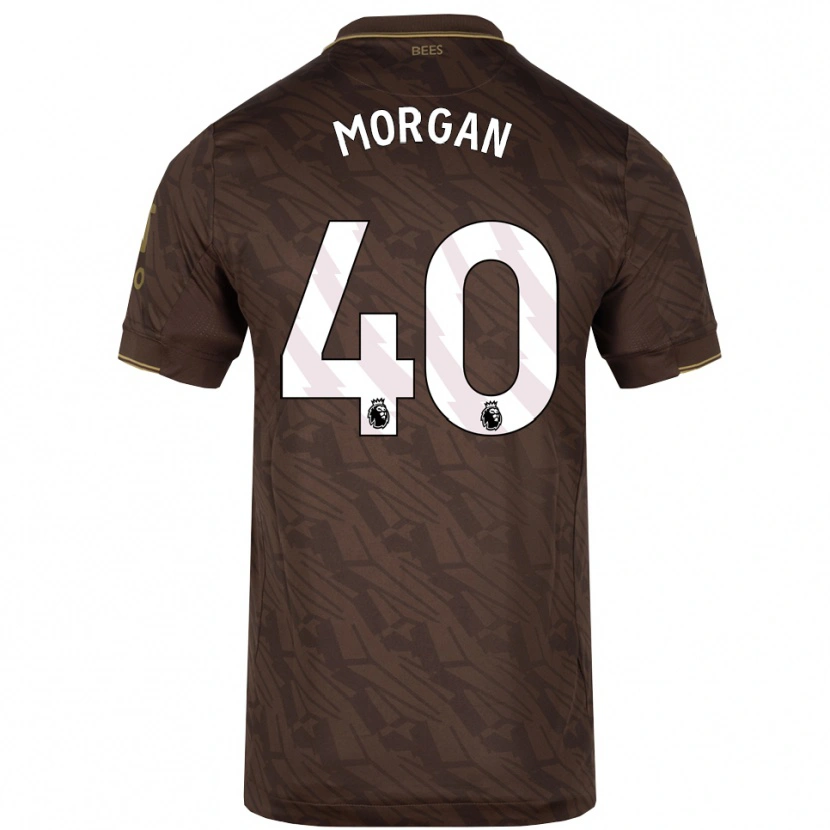 Danxen Damen Iwan Morgan #40 Braun Gold Auswärtstrikot Trikot 2025/26 T-Shirt Schweiz