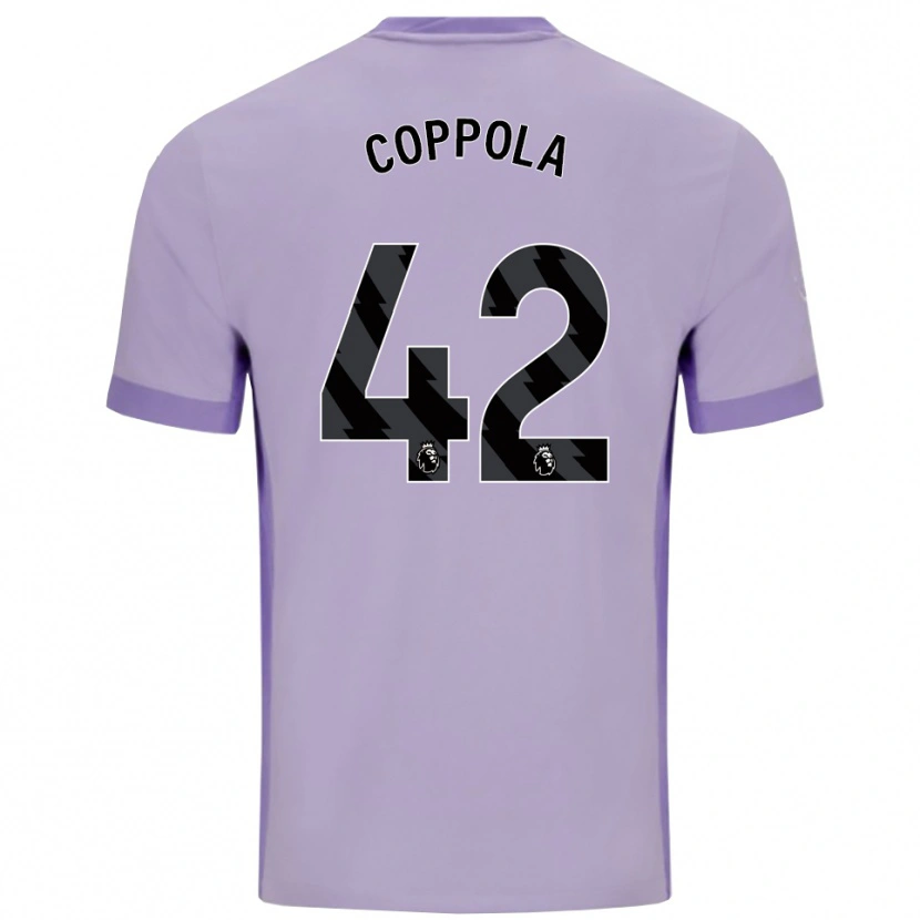 Danxen Damen Diego Coppola #42 Taro Lila Weiß Auswärtstrikot Trikot 2025/26 T-Shirt Schweiz