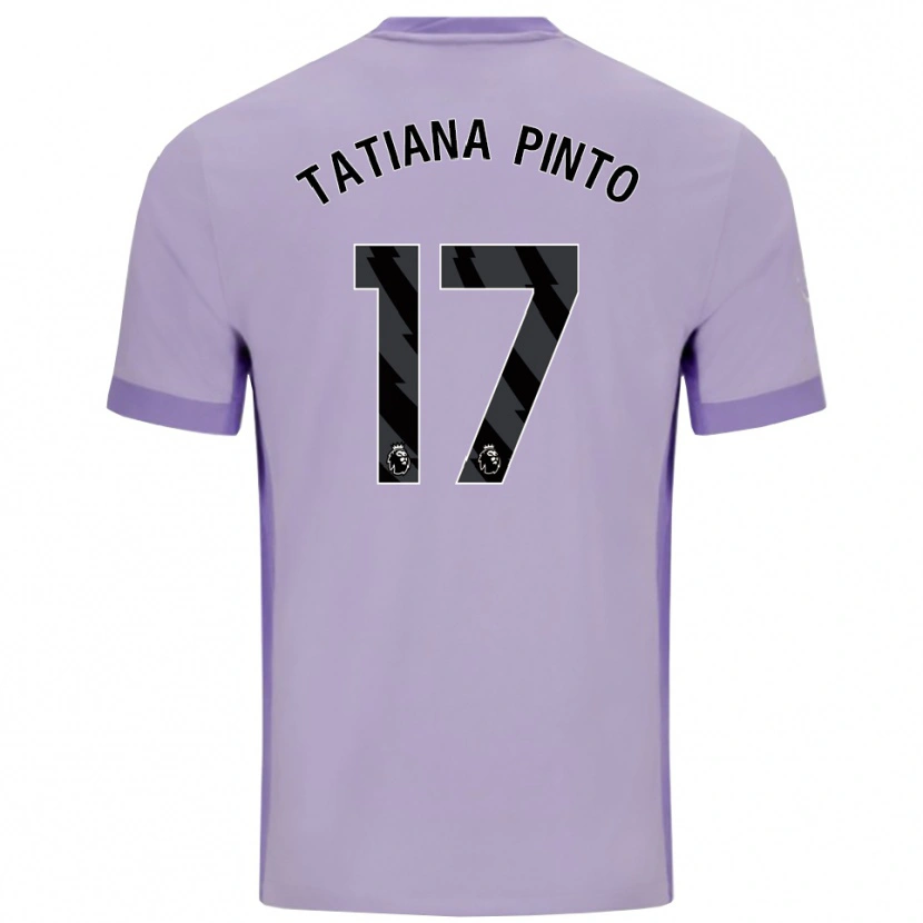Danxen Damen Tatiana Vanessa Ferreira Pinto #17 Taro Lila Weiß Auswärtstrikot Trikot 2025/26 T-Shirt Schweiz