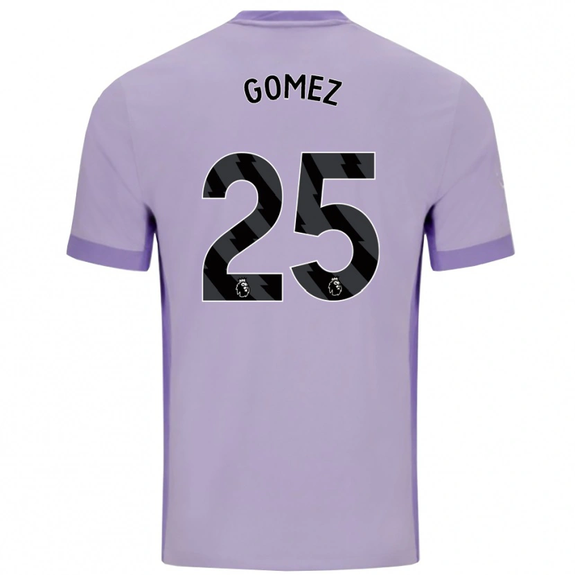 Danxen Damen Diego Gómez #25 Taro Lila Weiß Auswärtstrikot Trikot 2025/26 T-Shirt Schweiz