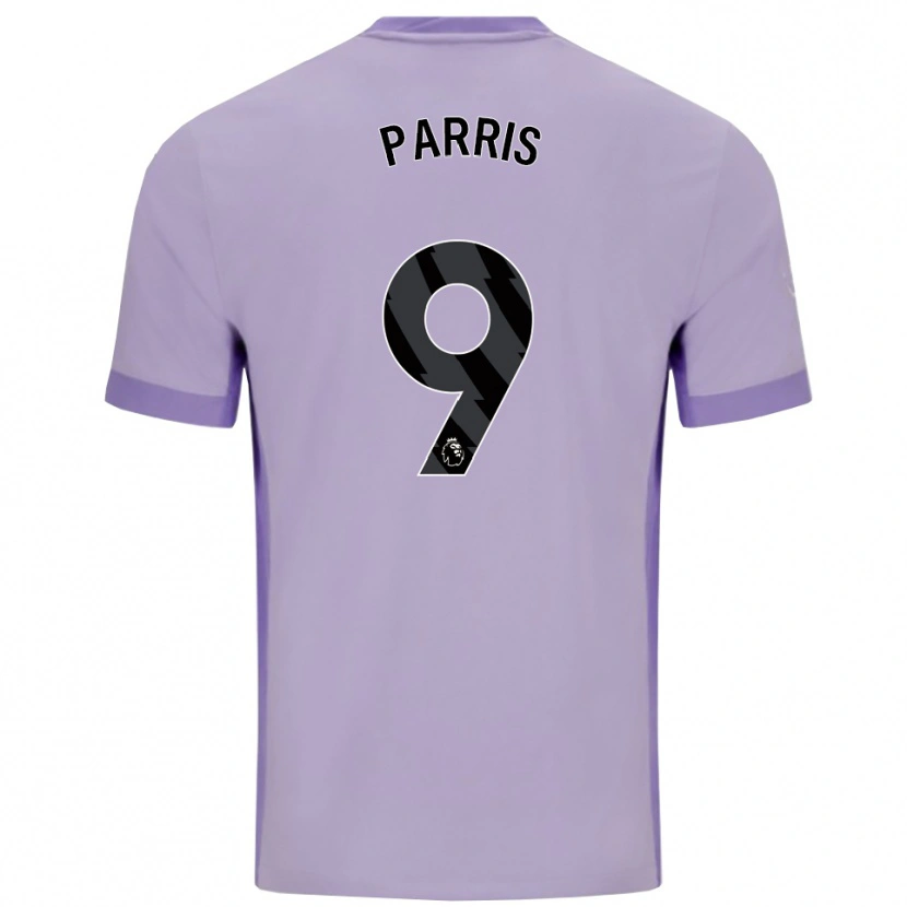 Danxen Damen Nikita Parris #9 Taro Lila Weiß Auswärtstrikot Trikot 2025/26 T-Shirt Schweiz