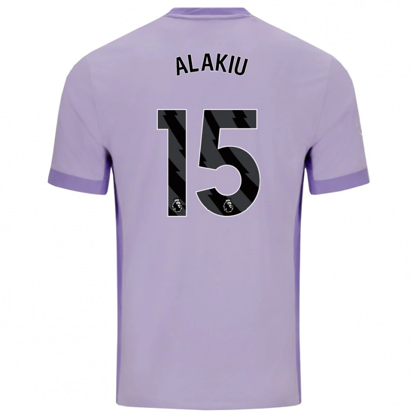 Danxen Damen Isaiah Alakiu #15 Taro Lila Weiß Auswärtstrikot Trikot 2025/26 T-Shirt Schweiz