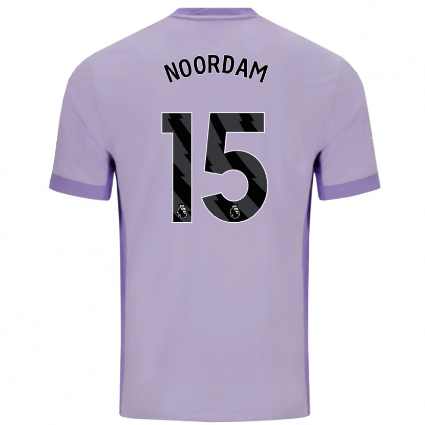 Danxen Damen Nadine Noordam #15 Taro Lila Weiß Auswärtstrikot Trikot 2025/26 T-Shirt Schweiz