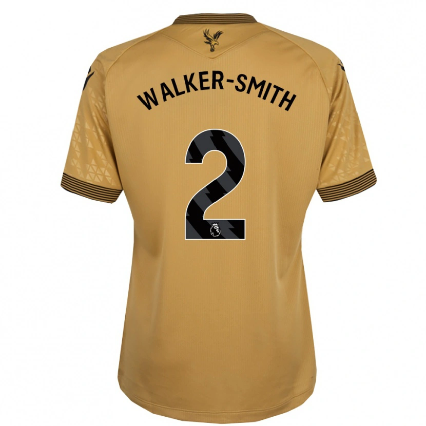 Danxen Damen Charlie Walker-Smith #2 Gold Schwarz Auswärtstrikot Trikot 2025/26 T-Shirt Schweiz