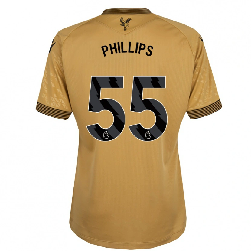 Danxen Damen Killian Phillips #55 Gold Schwarz Auswärtstrikot Trikot 2025/26 T-Shirt Schweiz
