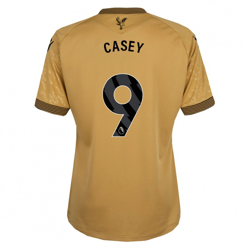 Danxen Damen Ben Casey #9 Gold Schwarz Auswärtstrikot Trikot 2025/26 T-Shirt Schweiz