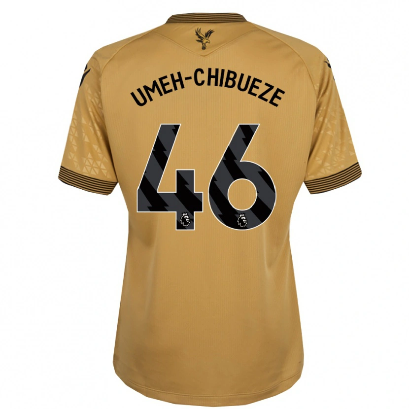 Danxen Damen Franco Umeh-Chibueze #46 Gold Schwarz Auswärtstrikot Trikot 2025/26 T-Shirt Schweiz